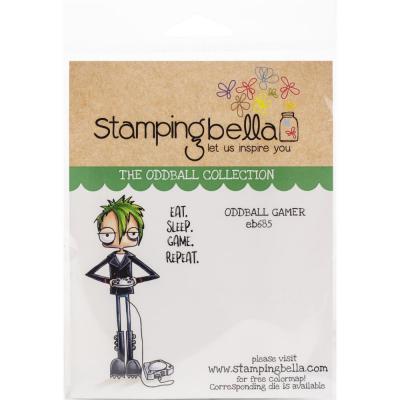 Stamping Bella Cling Stamps - Oddball Gamer